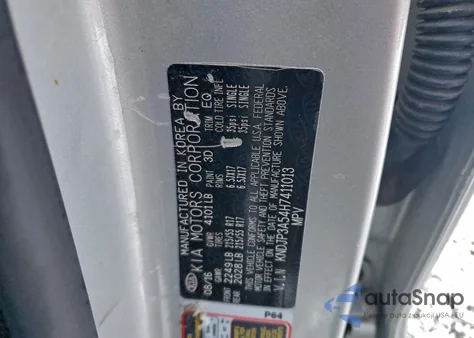 2017 Kia Soul + from USA, damaged, VIN KNDJP3A54H7411013